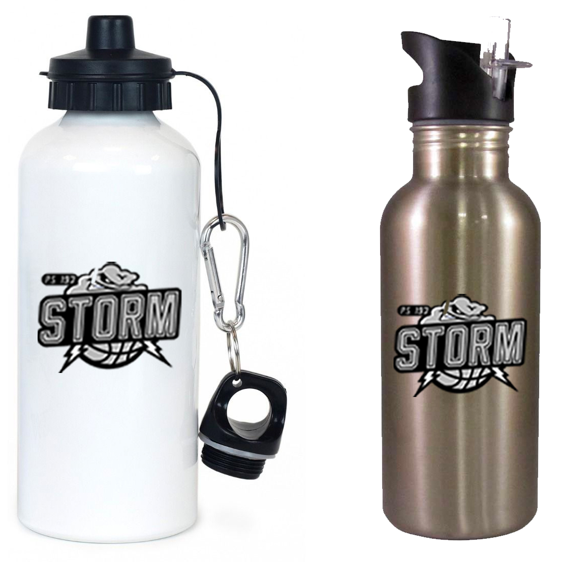 PS 193 Storm Basketball Team Water Bottle