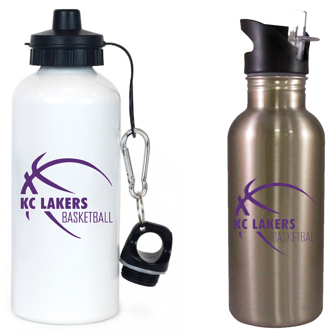 KC Lakers Team Water Bottle