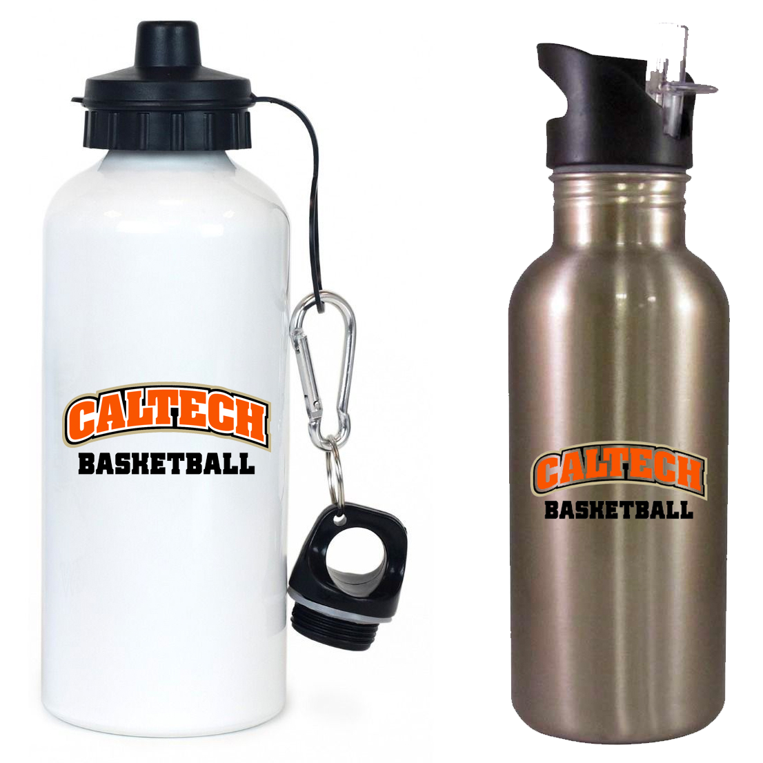 Caltech Women's Basketball Team Water Bottle