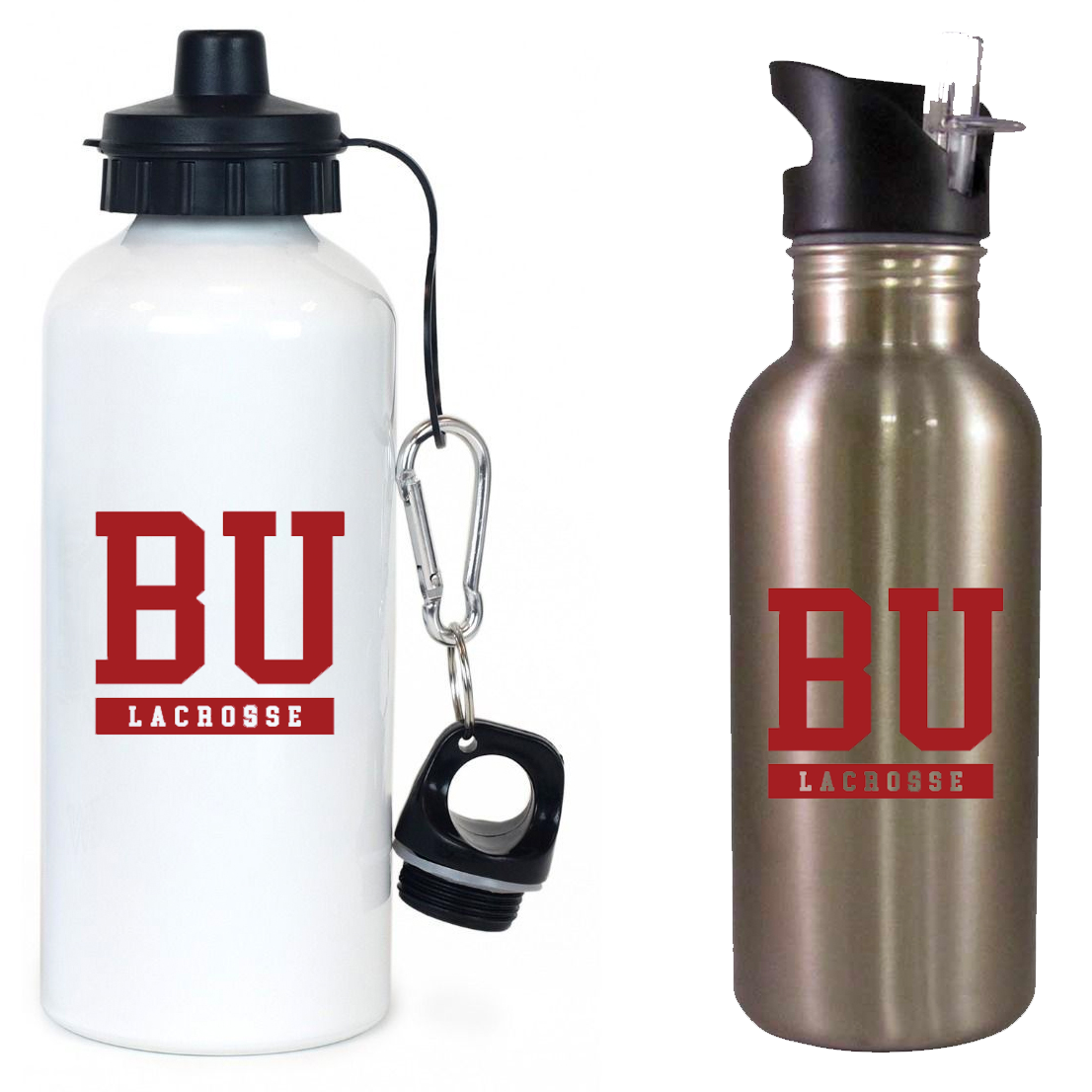 Boston University Lacrosse Team Water Bottle