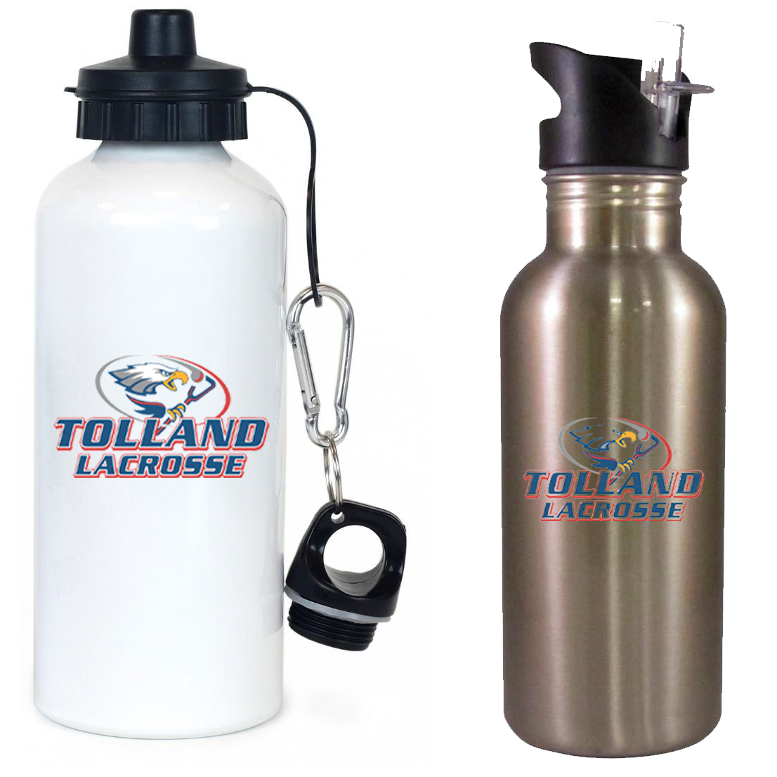 Tolland Lacrosse Team Water Bottle