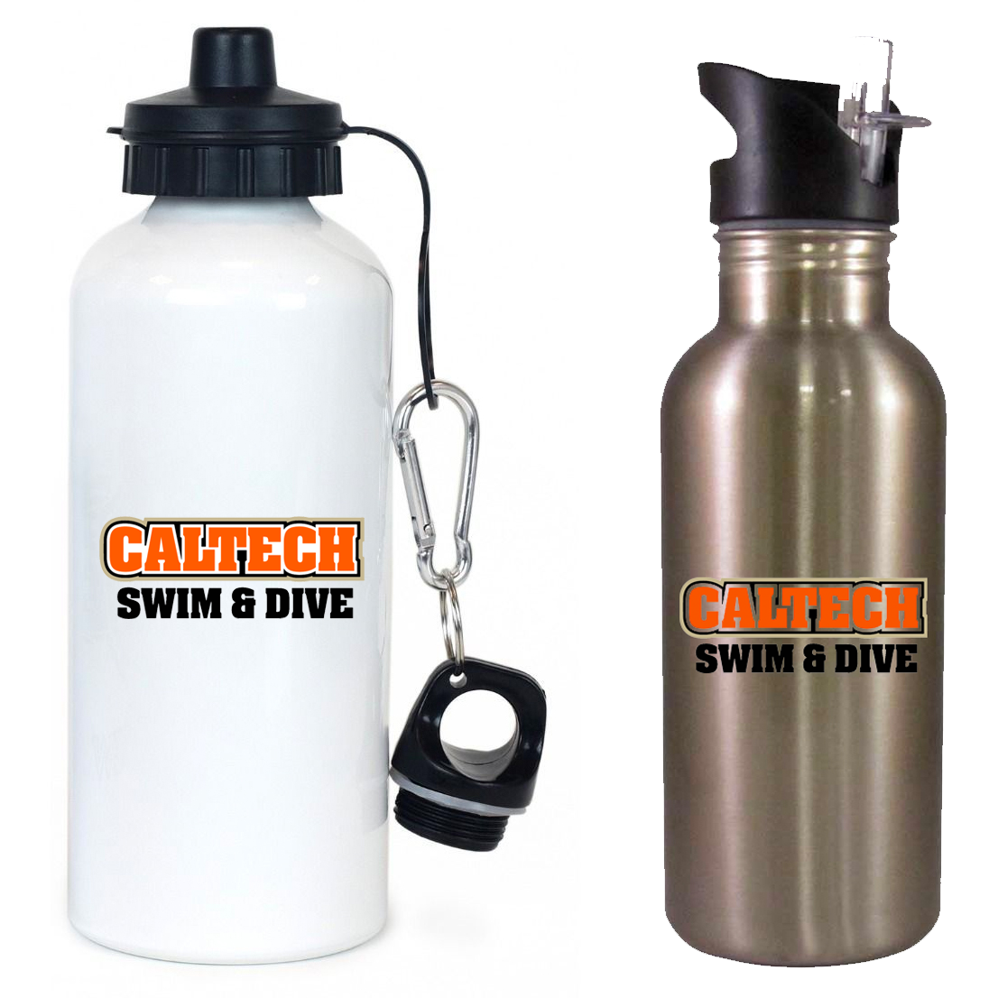 Caltech Swim & Dive Team Water Bottle