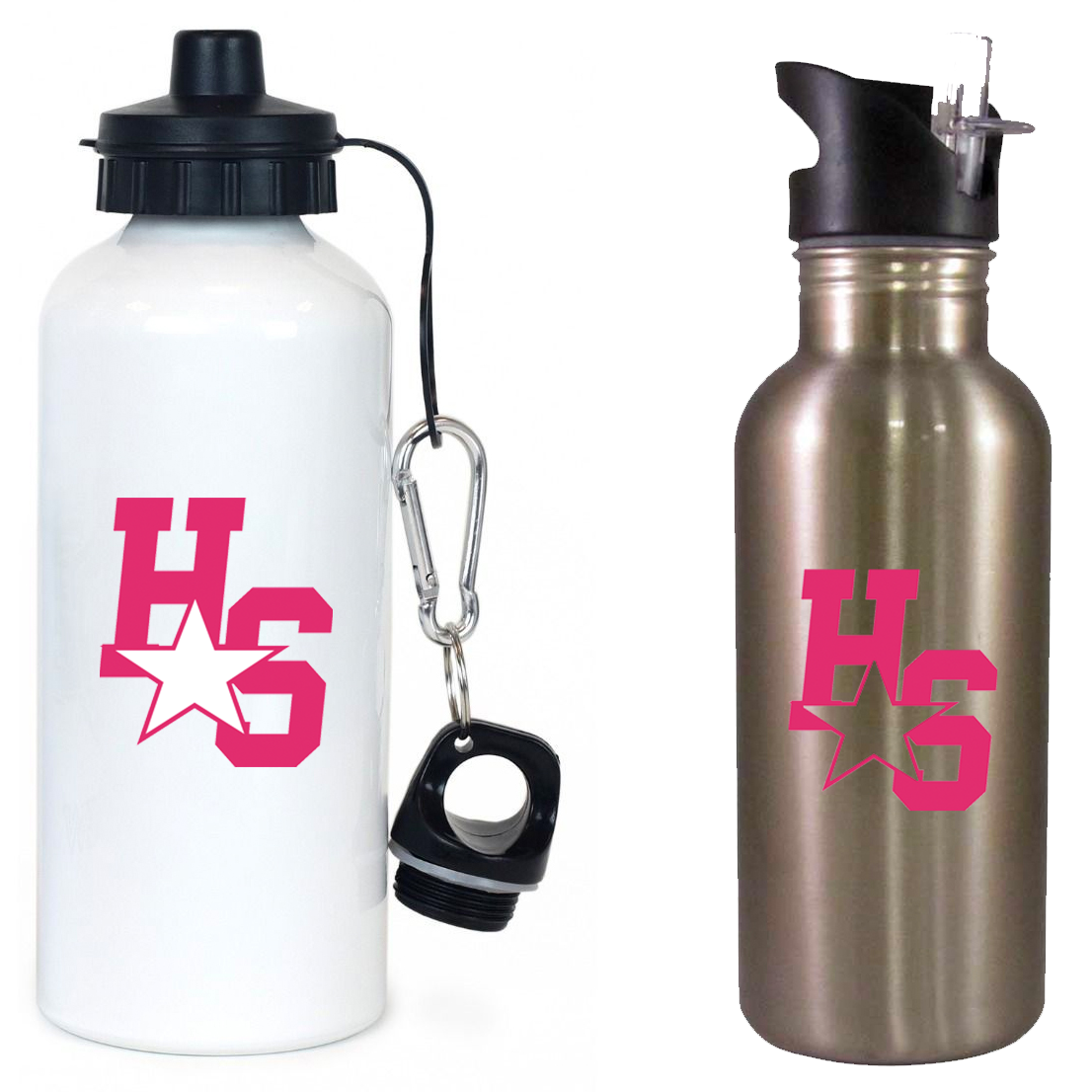 Hot Shots Baseball Team Water Bottle