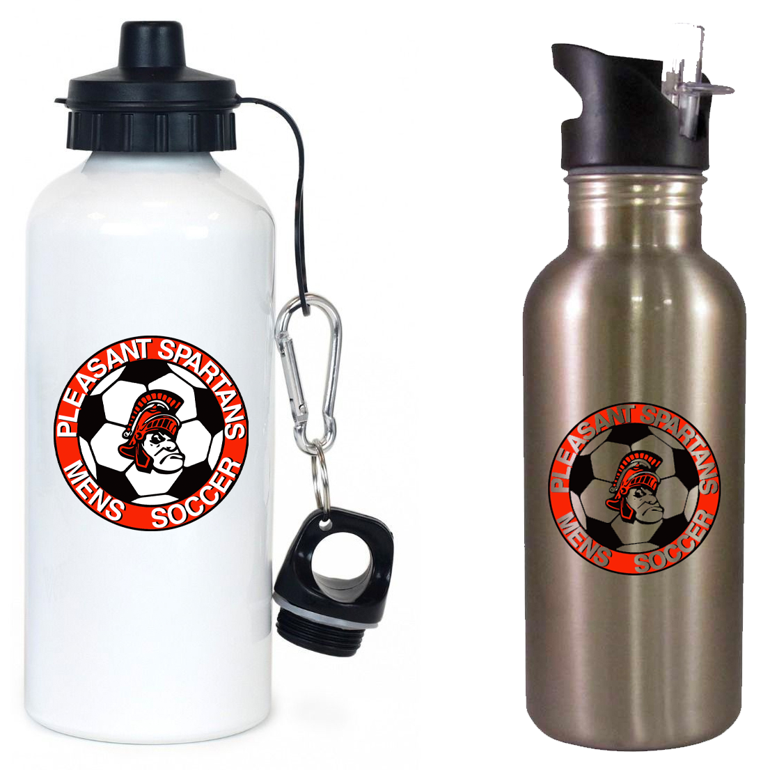 Pleasant HS Soccer Team Water Bottle