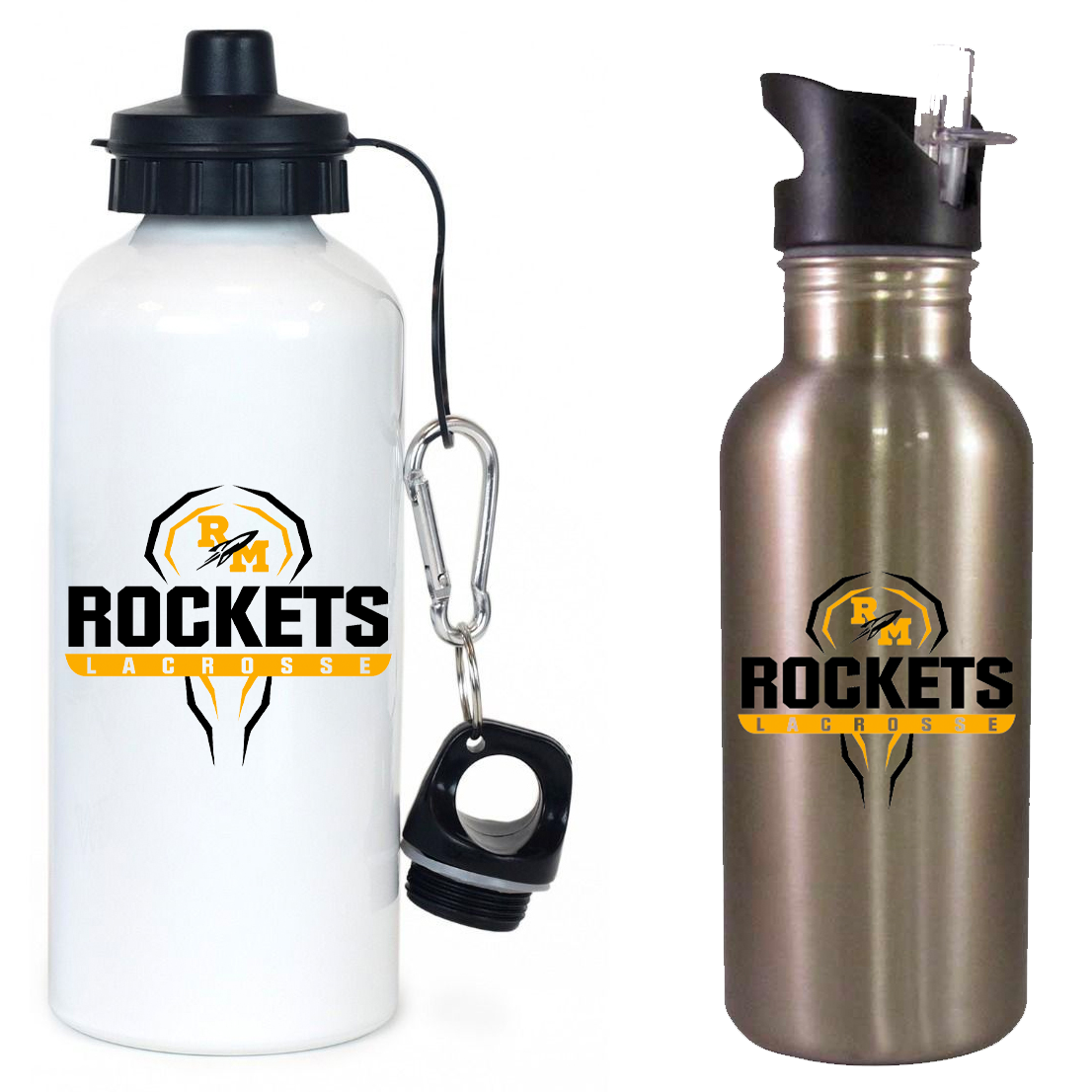 Richard Montgomery Rockets Lacrosse Team Water Bottle