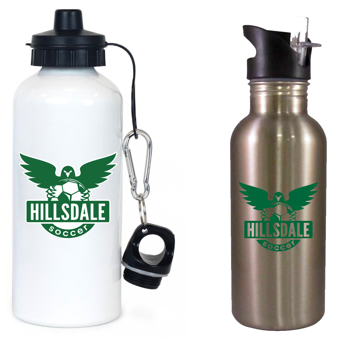 Hillsdale Soccer Team Water Bottle