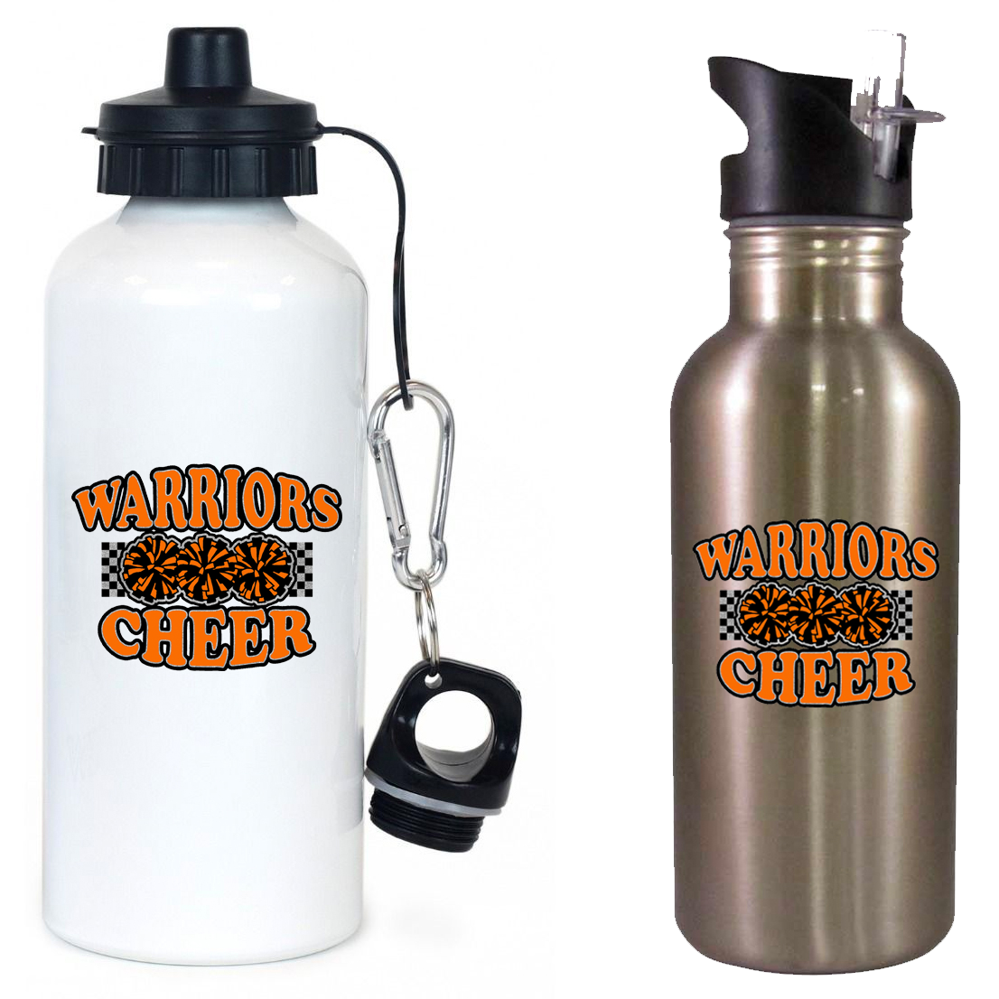 Franklin Square Cheer Team Water Bottle