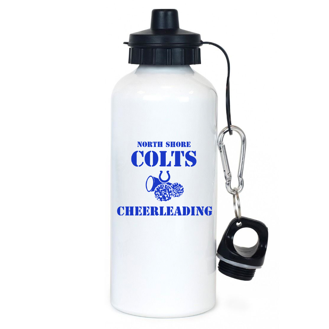 North Shore Colts Football & Cheer Team Water Bottle