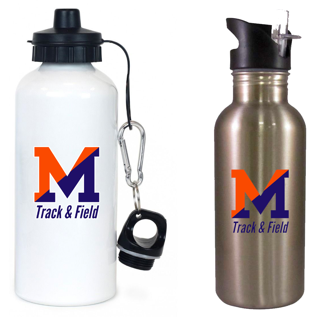 Manhasset Track & Field Team Water Bottle