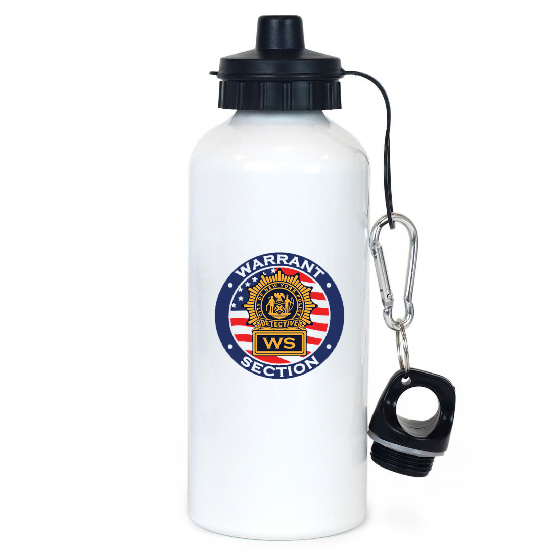 NYPD Warrant Section Team Water Bottle