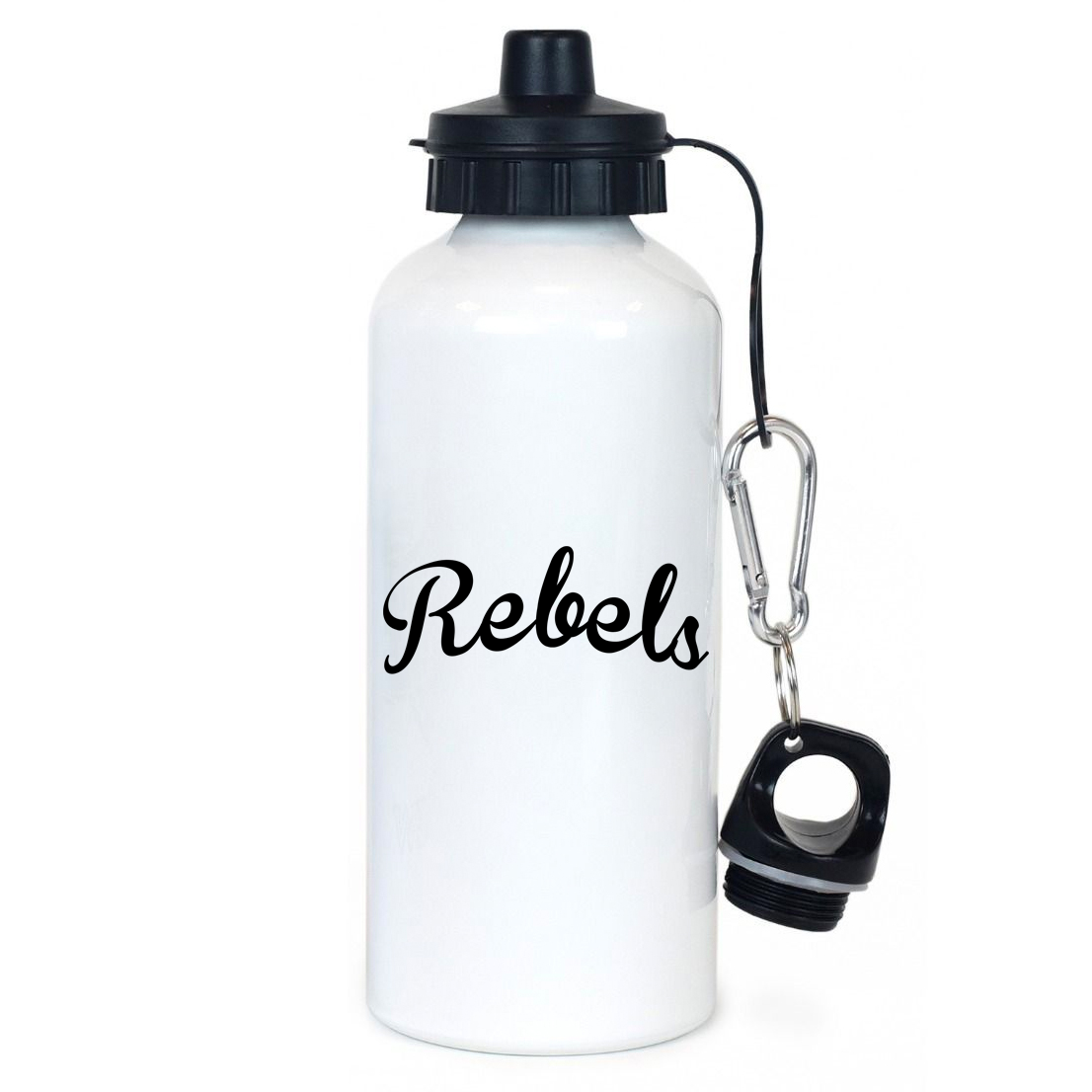 Rebels 2029 Black Team Water Bottle