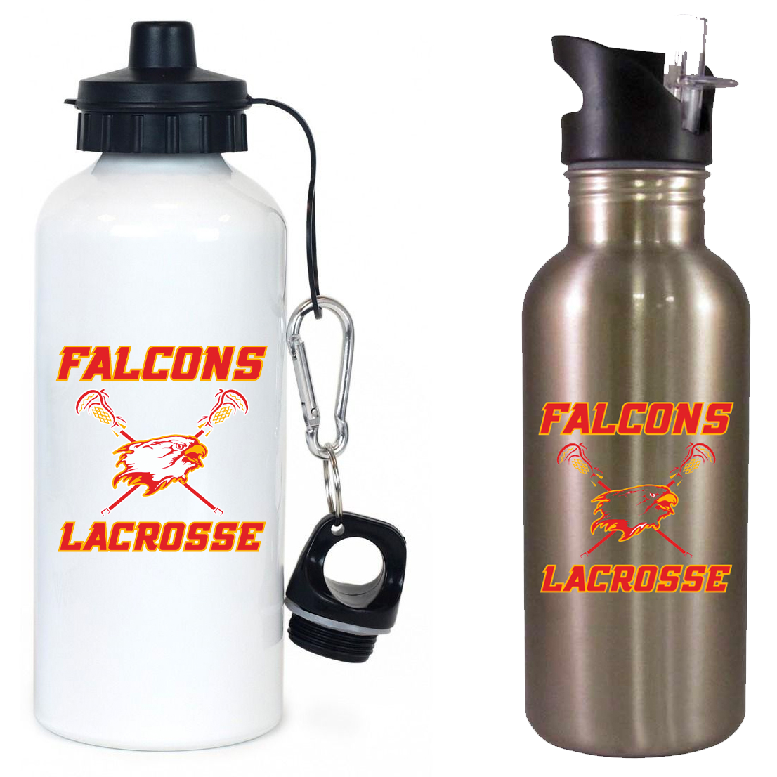 Falcons Lacrosse Club Team Water Bottle