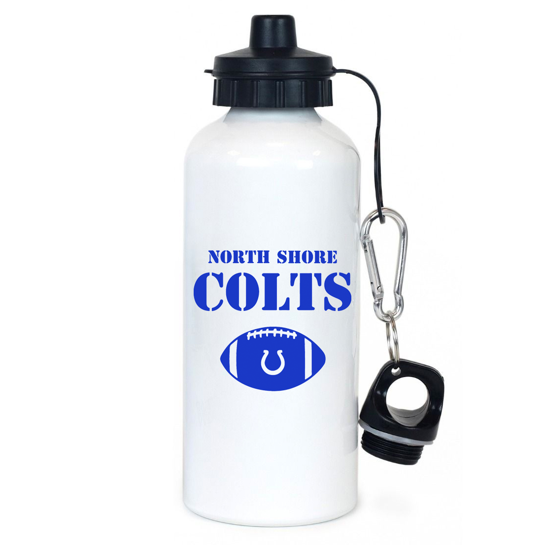 North Shore Colts Football & Cheer Team Water Bottle