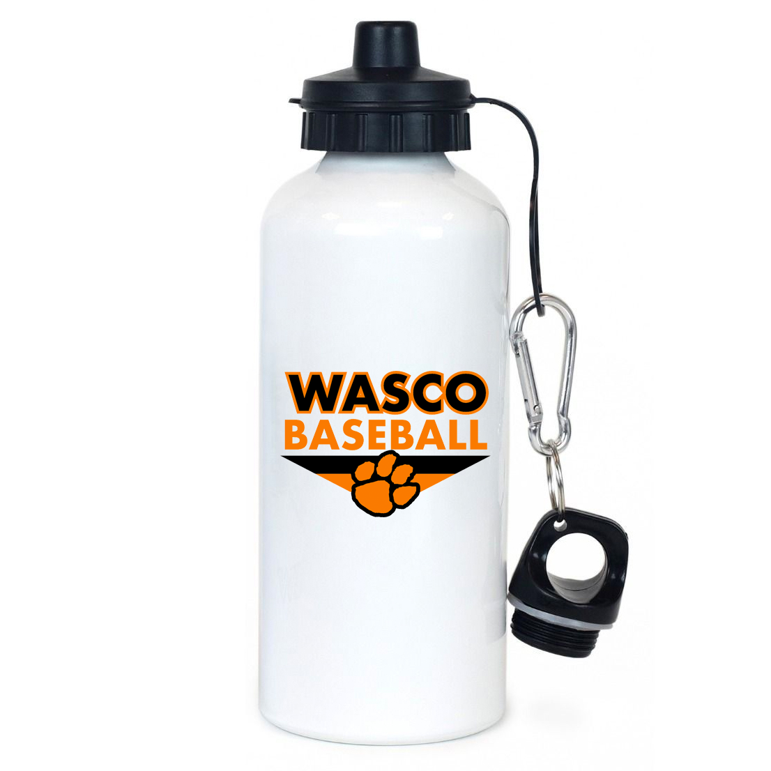 Wasco Union HS Baseball Team Water Bottle