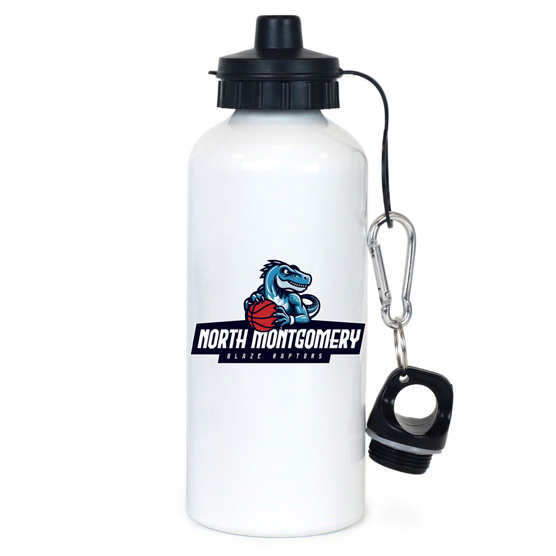 Blaze Raptors Basketball Team Water Bottle