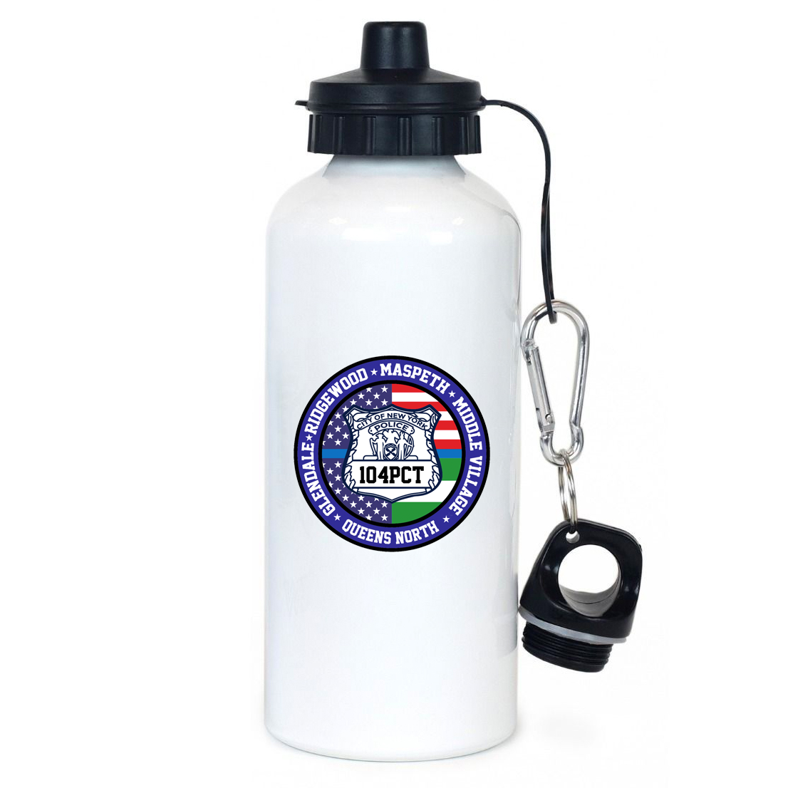 NYPD 104th Pct Team Water Bottle