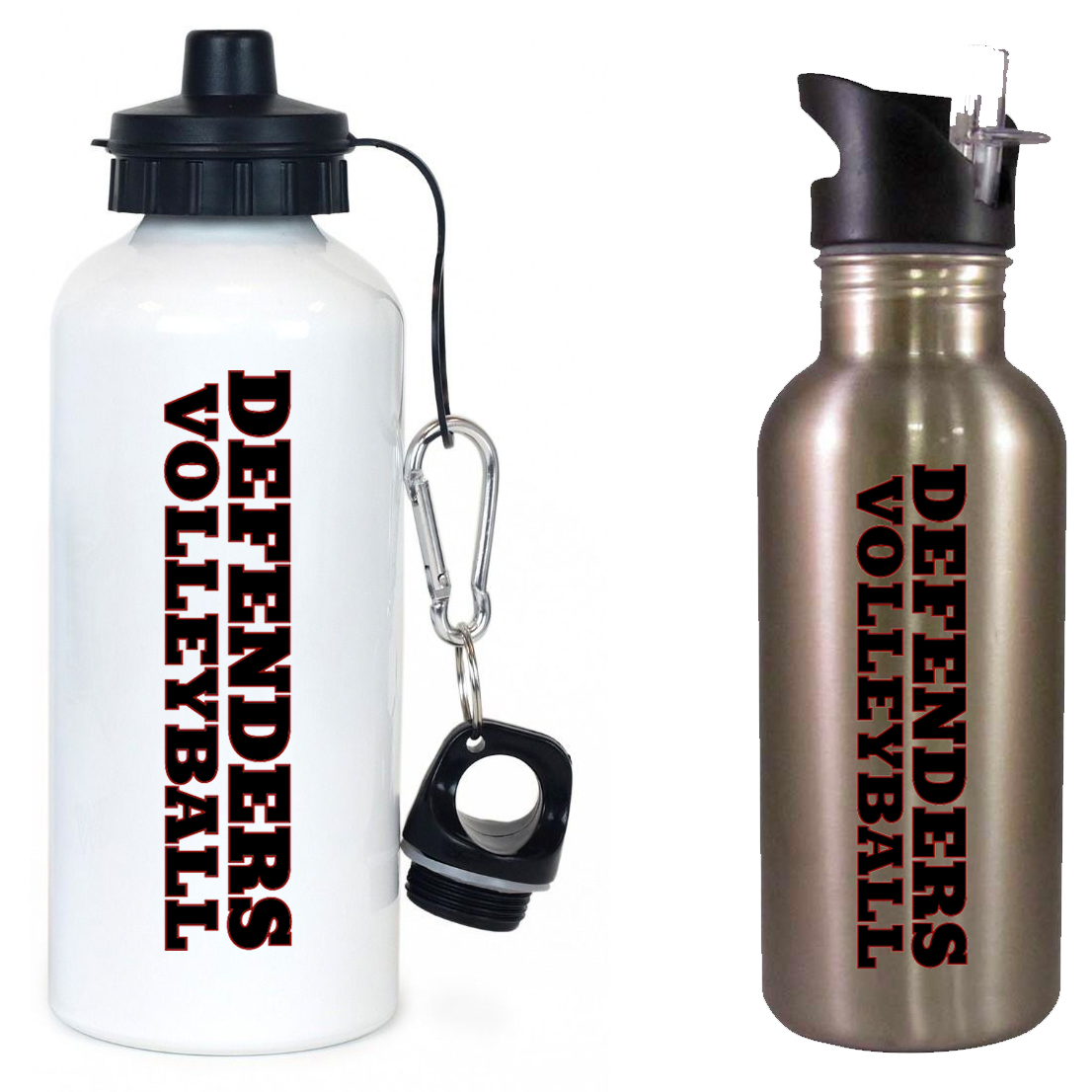 Defenders Volleyball Team Water Bottle