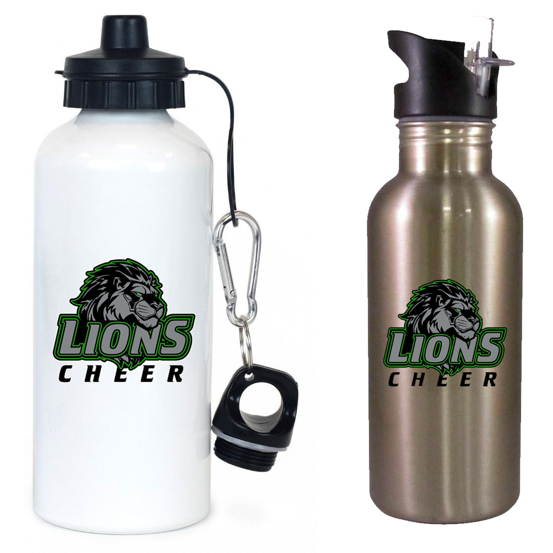Spring Lions Elite Cheer Team Water Bottle