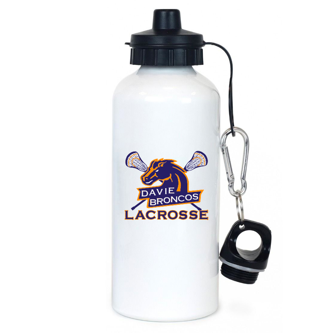 Davie Broncos Lacrosse Team Water Bottle