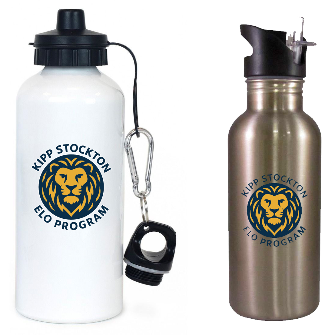 Kipp Stockton ELO Program Team Water Bottle