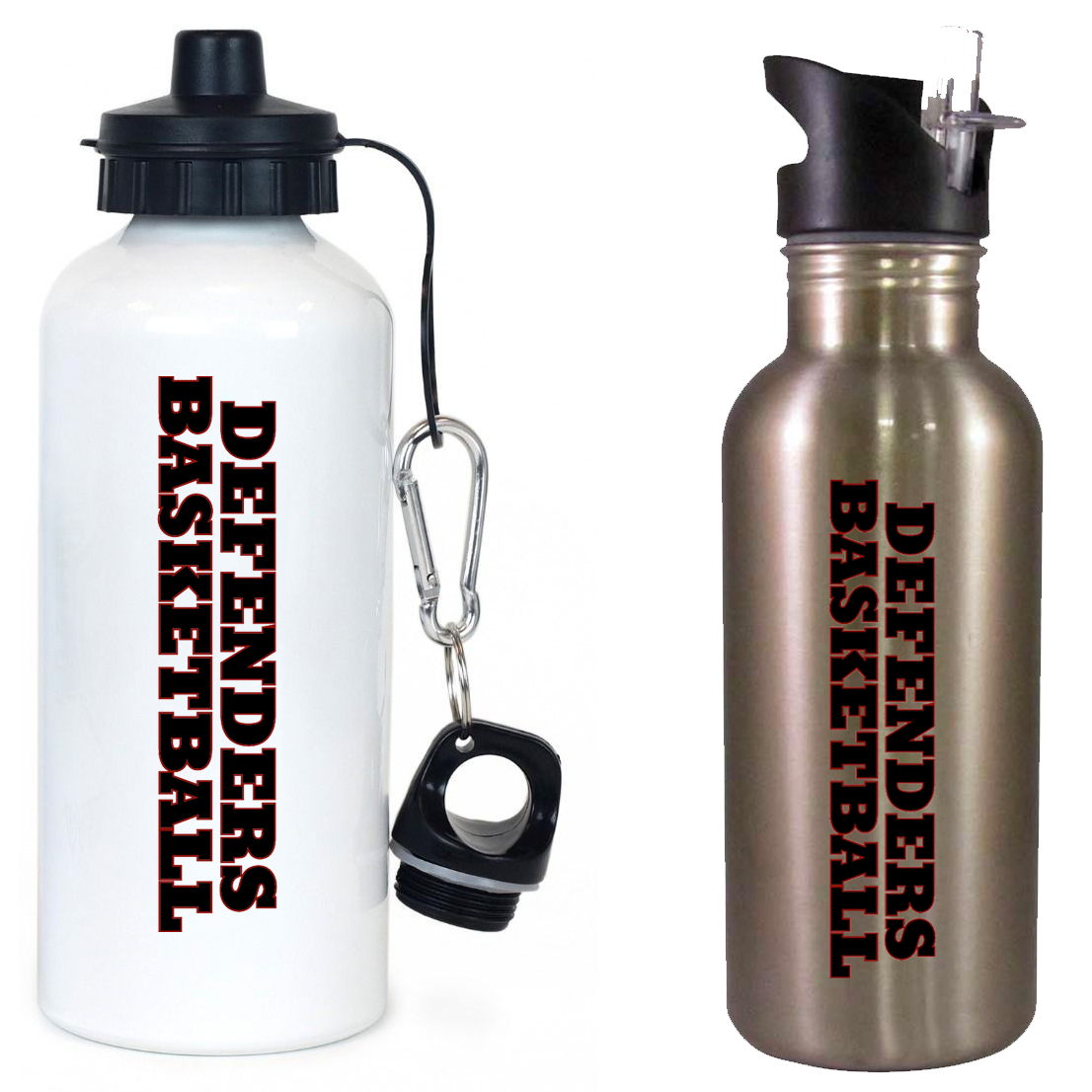 Defenders Basketball Team Water Bottle