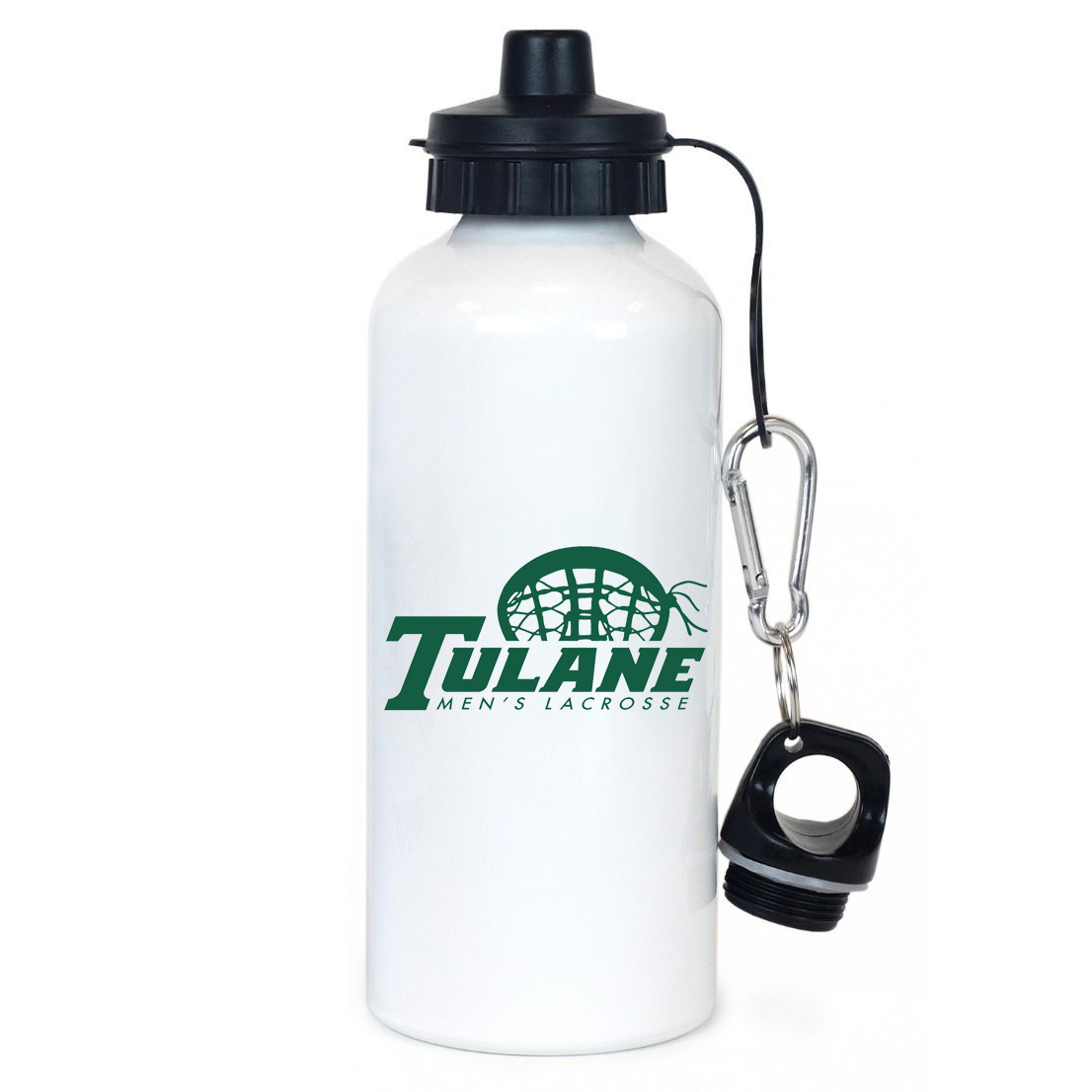 Tulane Mens Club Lacrosse Team Water Bottle