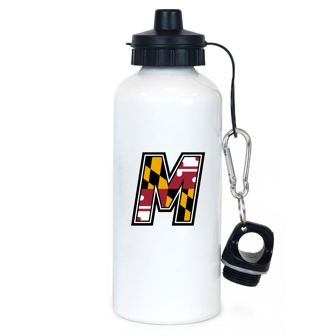 M Hockey Team Water Bottle