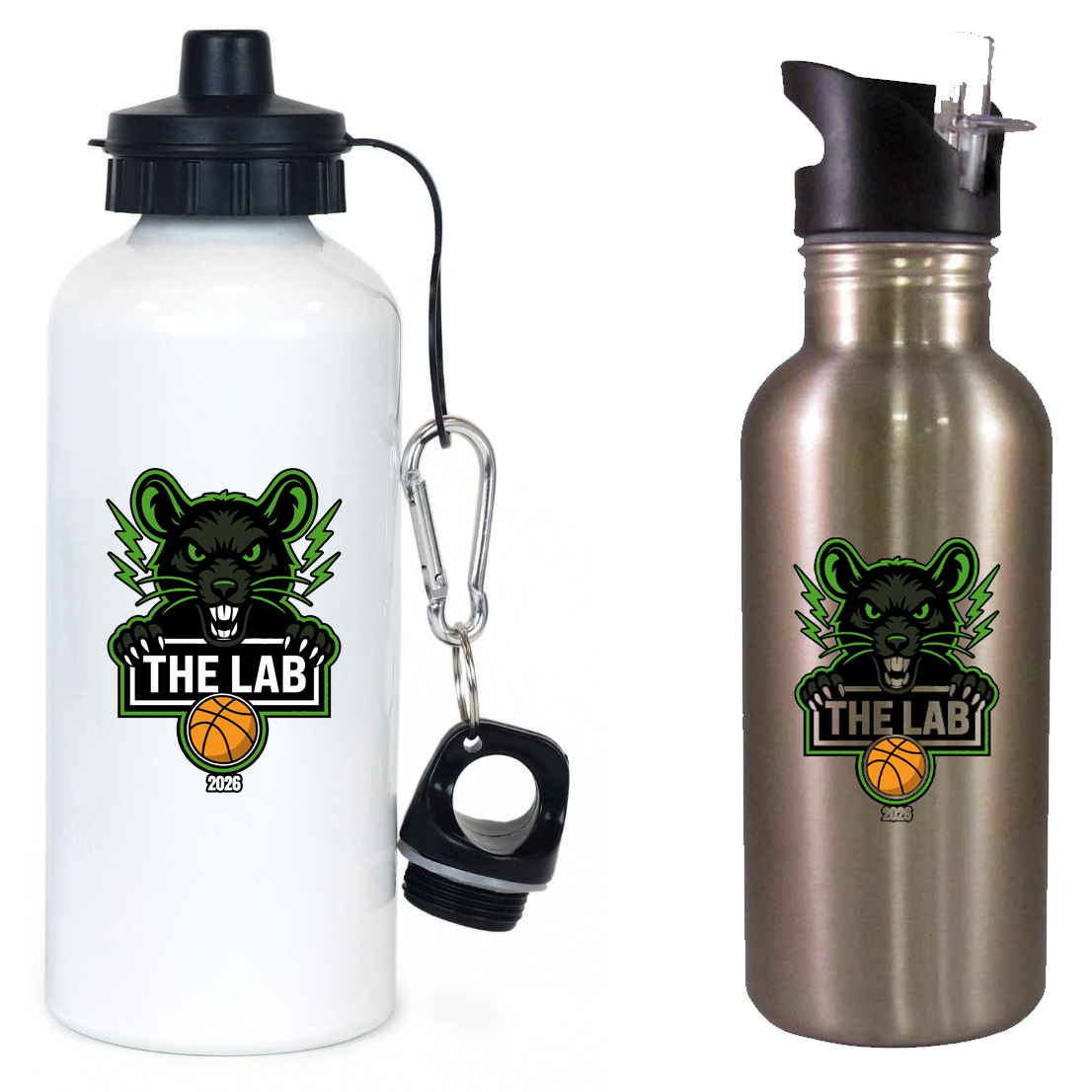 The Lab Basketball Team Water Bottle