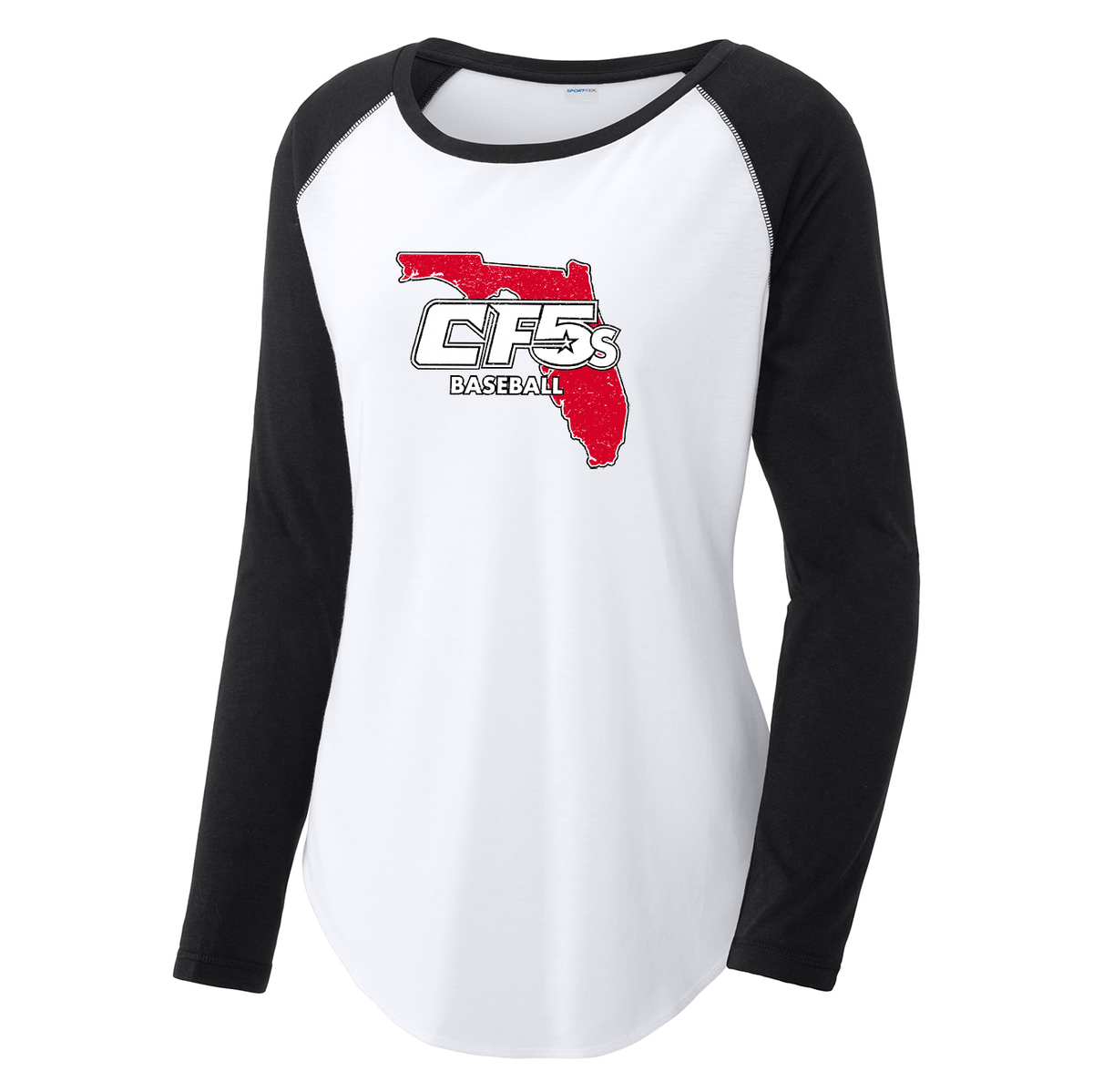 Central Florida Fives Women's Raglan Long Sleeve CottonTouch