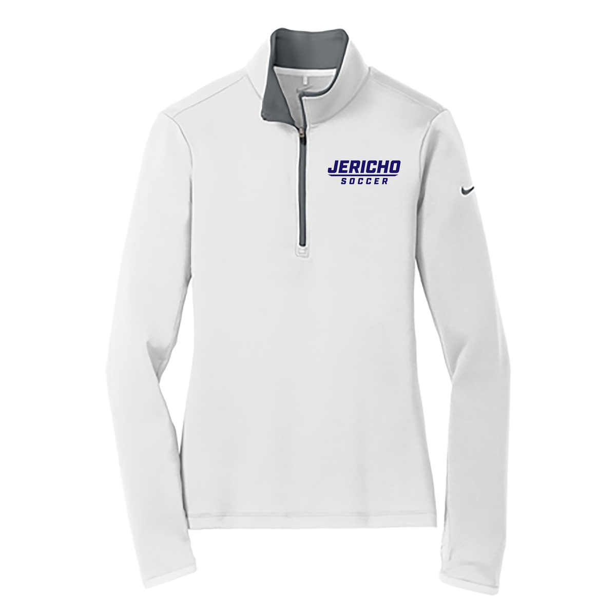 Jericho HS Soccer Nike Ladies Dri-FIT 1/2 Zip Cover-Up