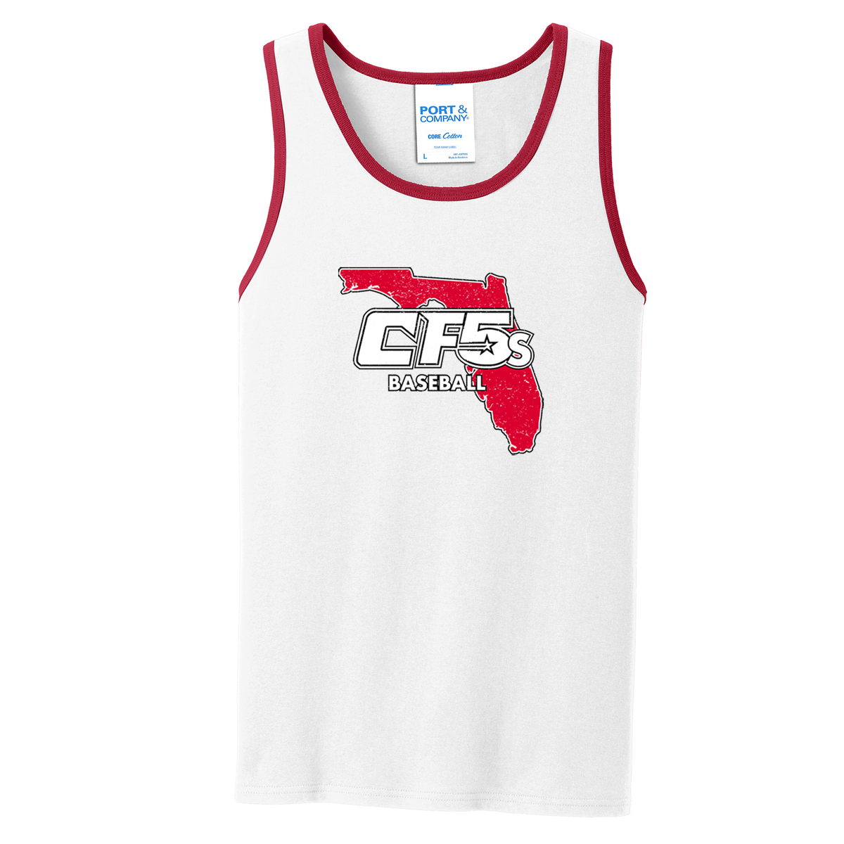 Central Florida Fives Sleeveless Cotton Tank Top