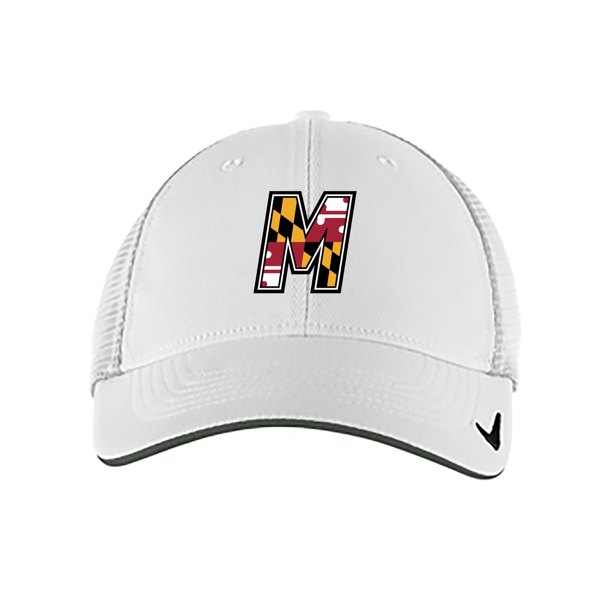 M Hockey Nike Stretch-to-Fit Mesh Back Cap