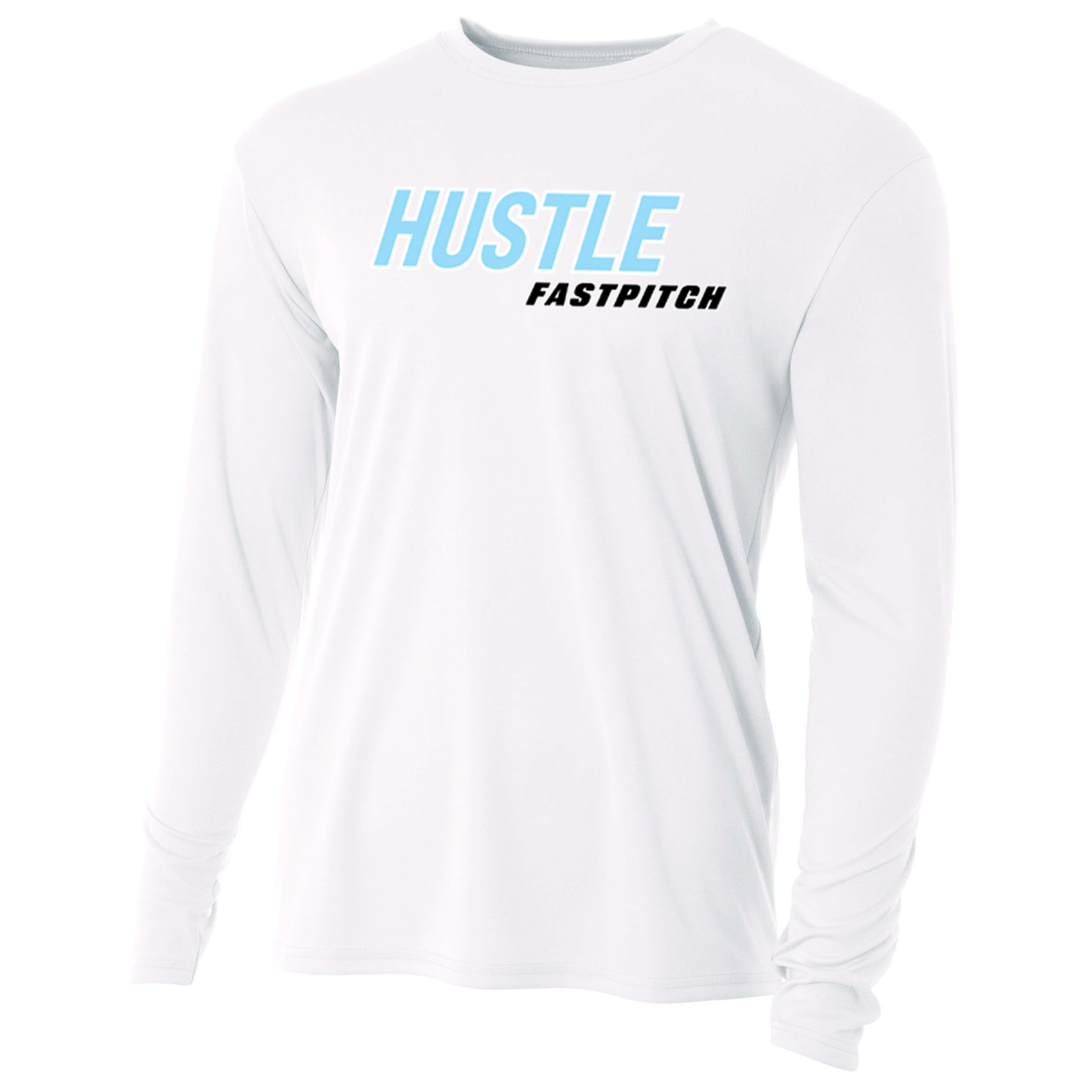 Hustle Fastpitch Cooling Performance Long Sleeve Crew