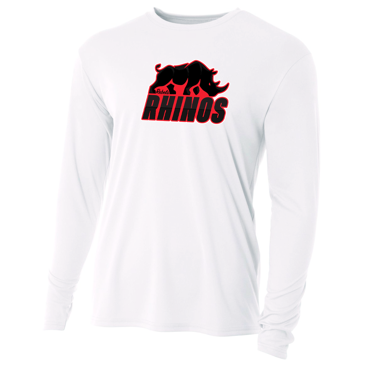 Rebels Rhinos Cooling Performance Long Sleeve Crew