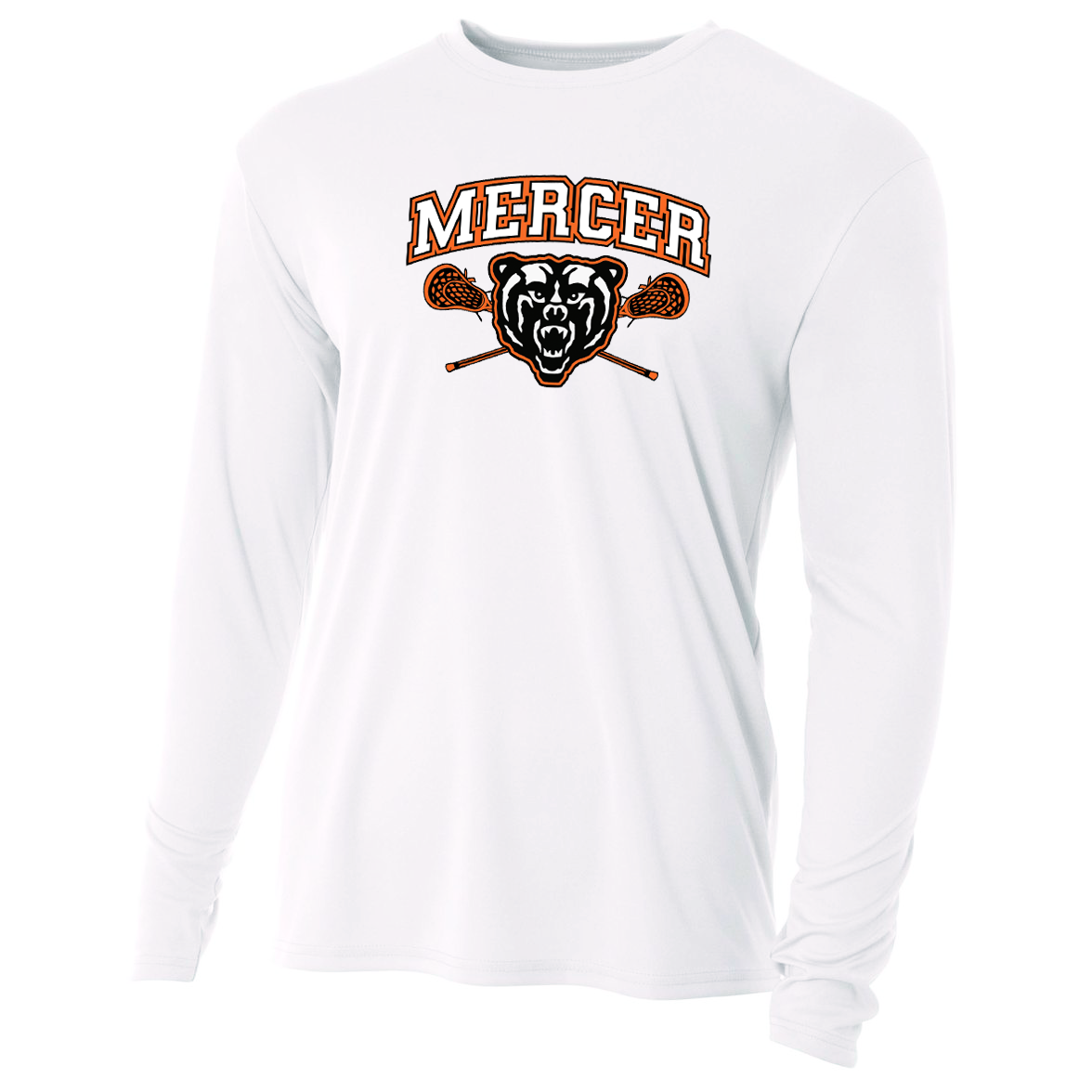 Mercer University Men's Lacrosse Cooling Performance Long Sleeve Crew