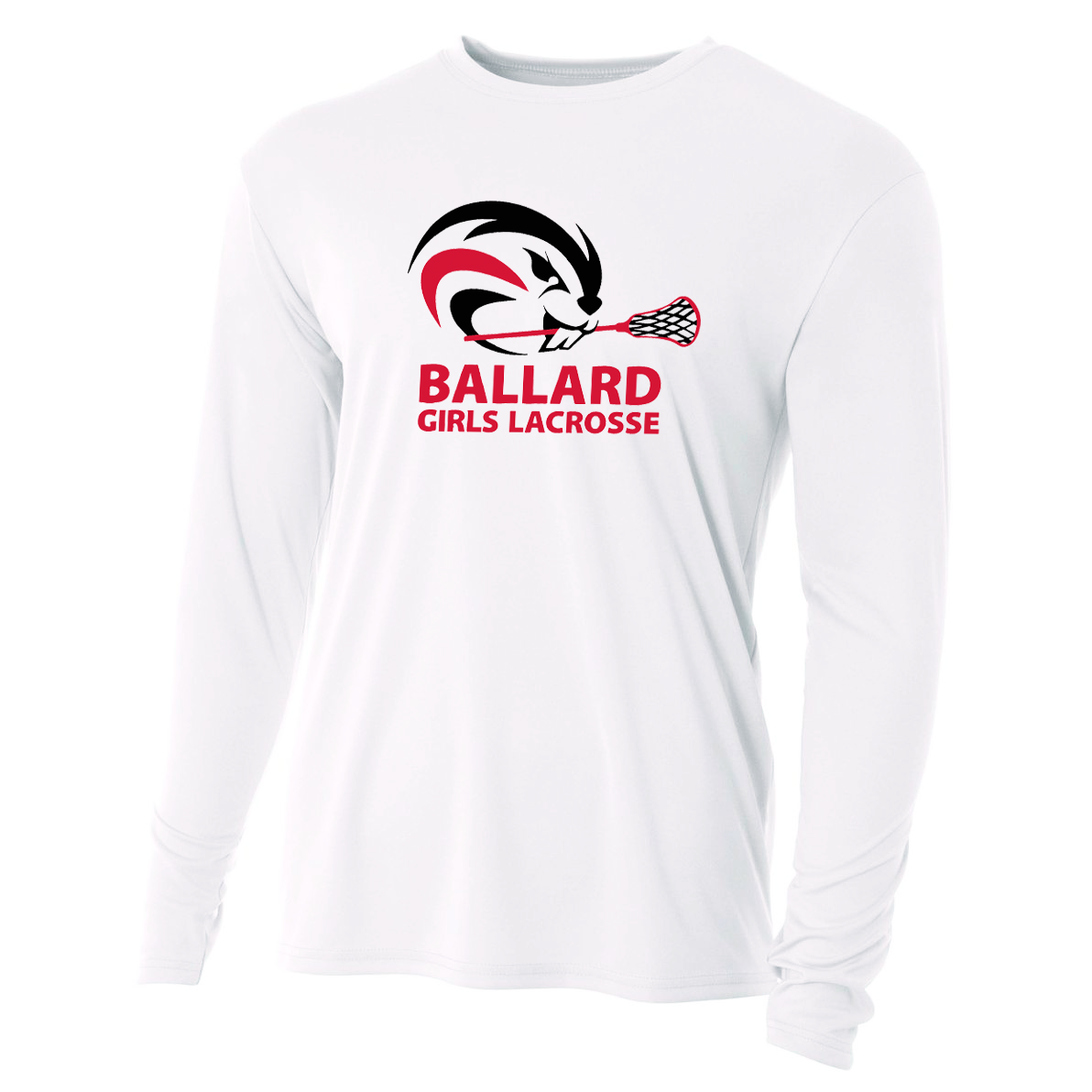 Ballard HS Girls Lacrosse Cooling Performance Long Sleeve Crew