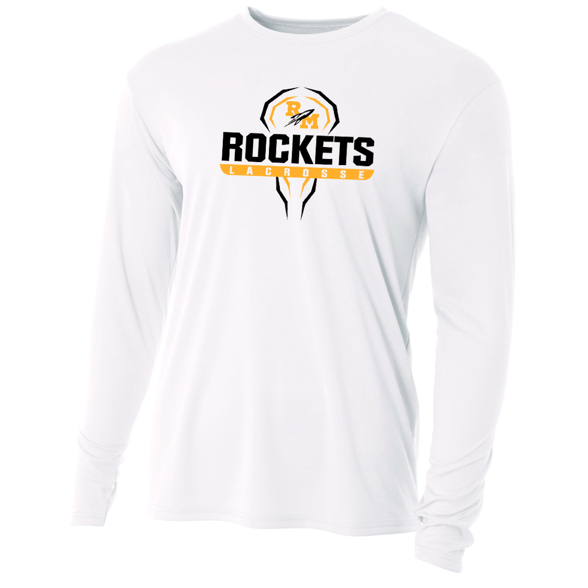 Richard Montgomery Rockets Lacrosse Cooling Performance Long Sleeve Crew