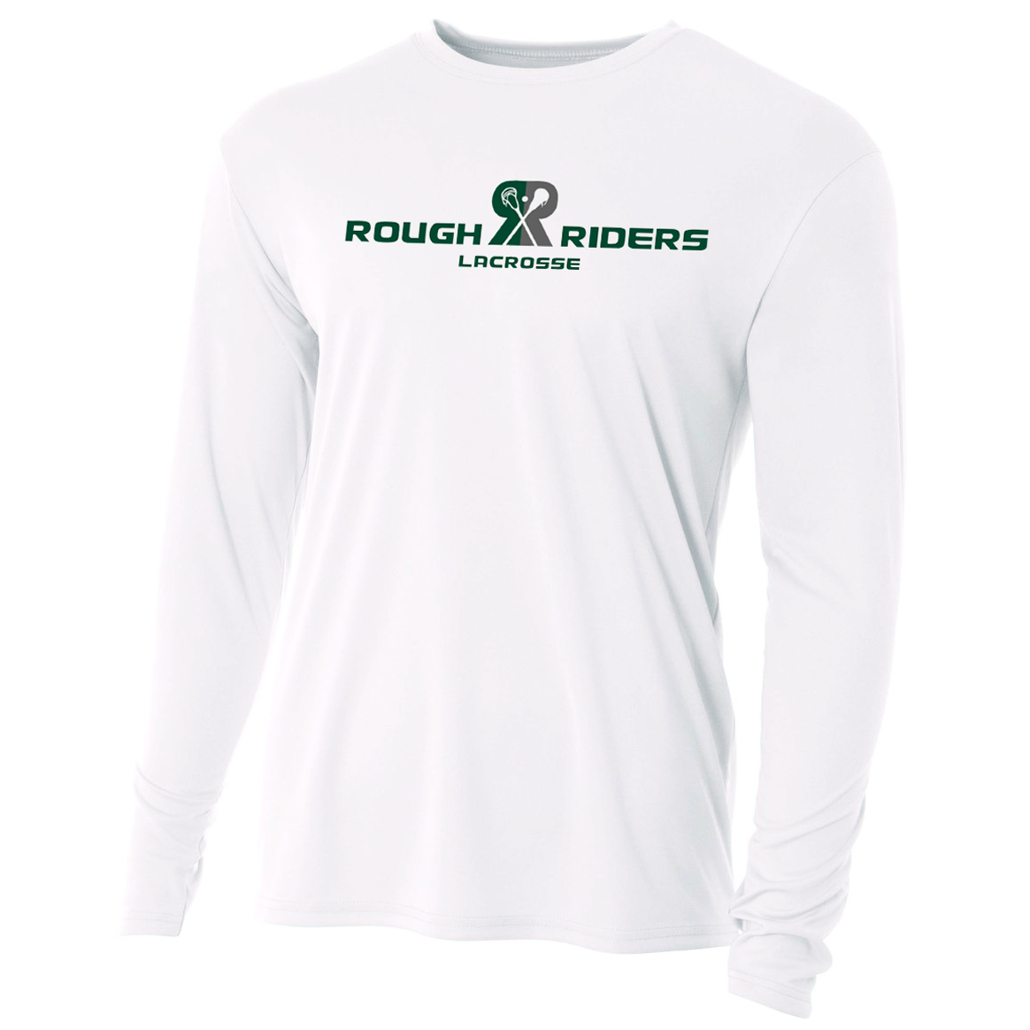 Rough Riders Lacrosse Cooling Performance Long Sleeve Crew