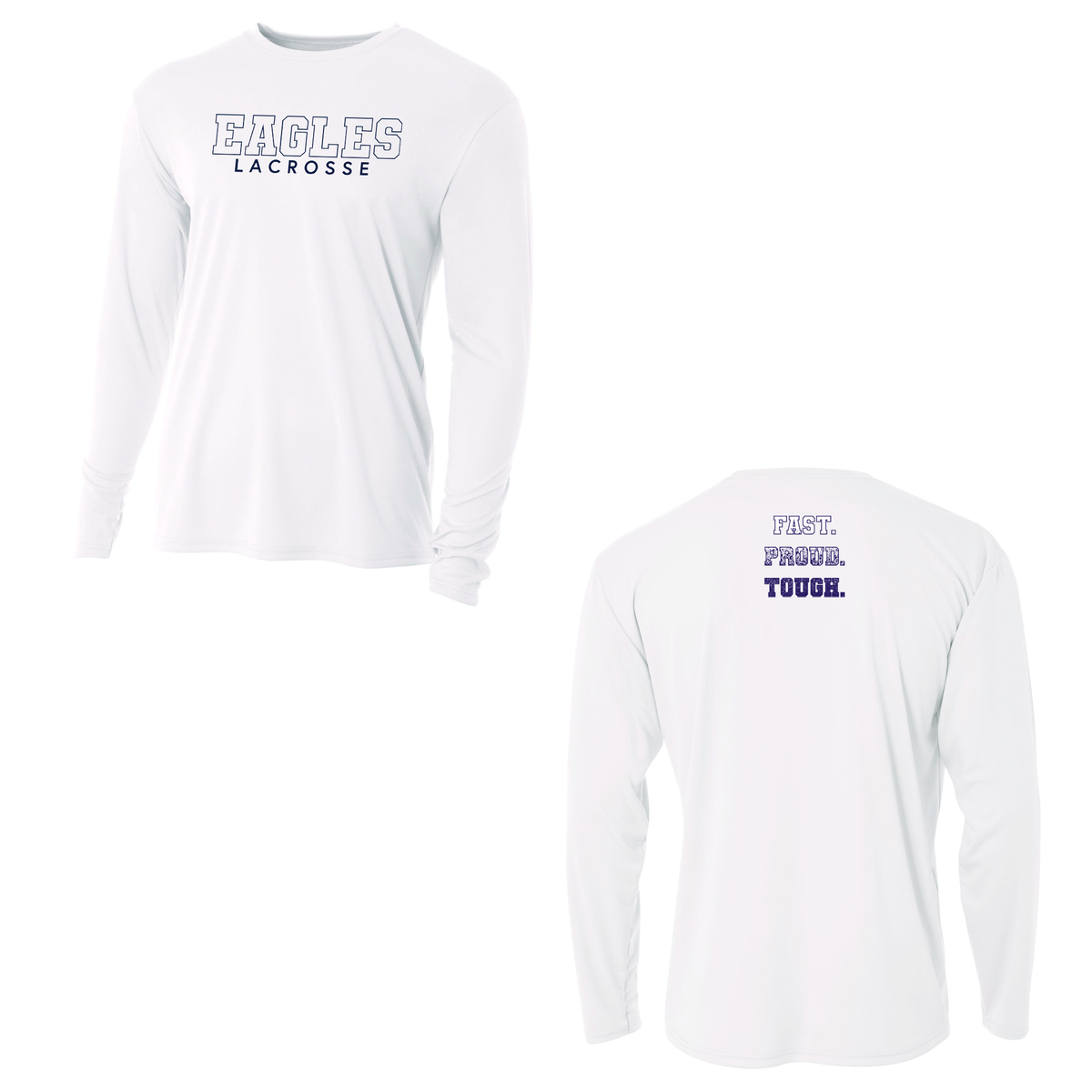 Rocky Point Lacrosse Cooling Performance Long Sleeve Crew