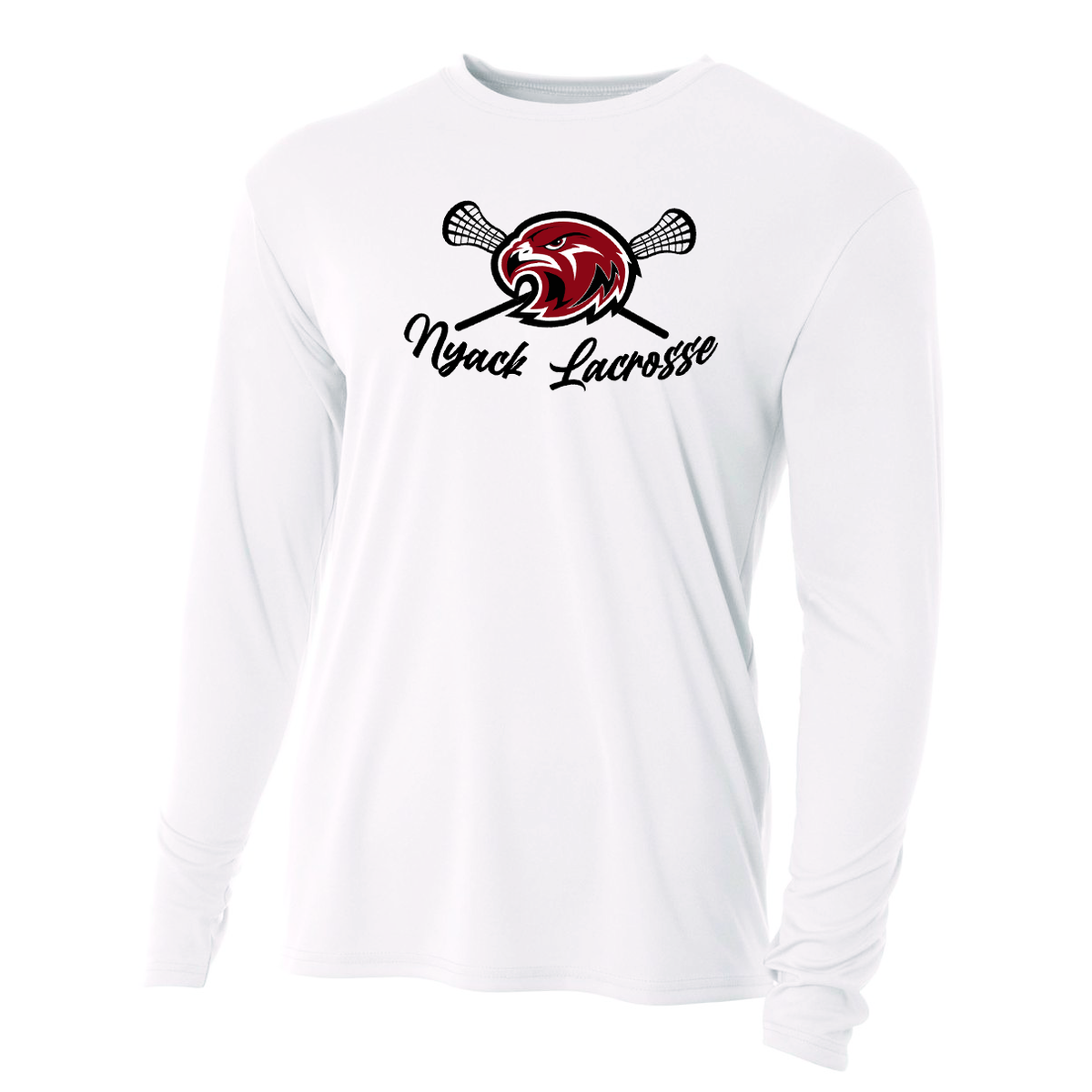 Nyack HS Lacrosse Cooling Performance Long Sleeve Crew