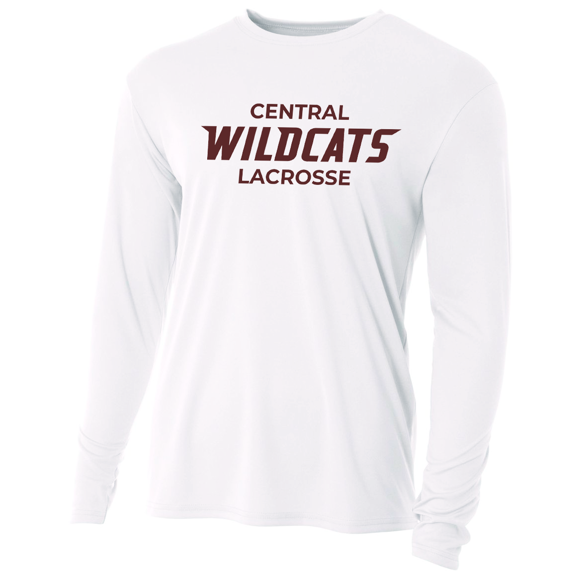 Central Wildcats Cooling Performance Long Sleeve Crew