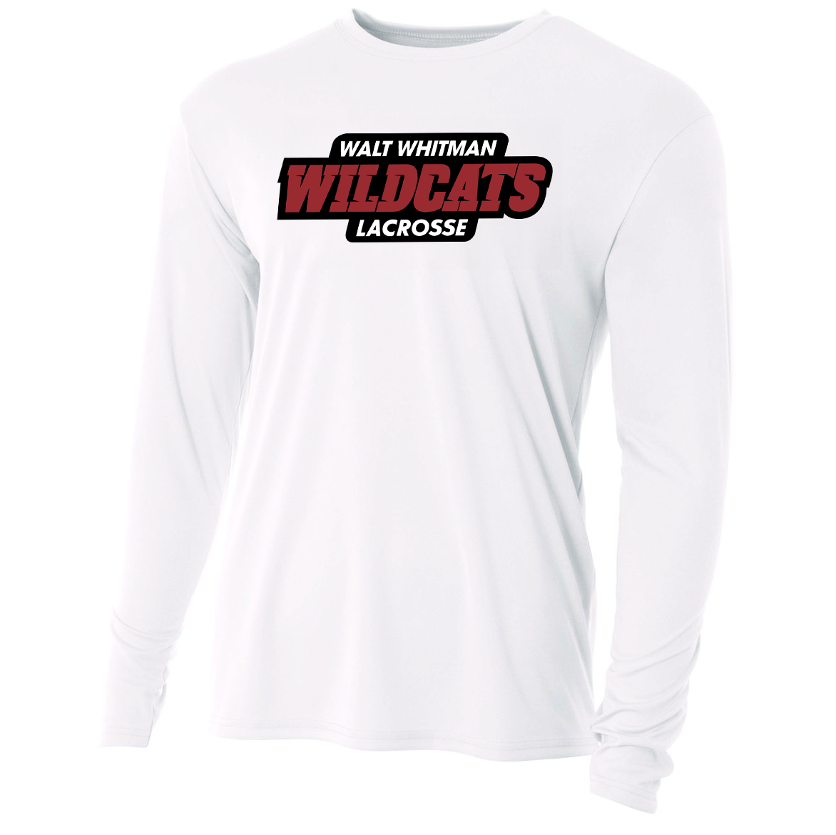 Whitman Lacrosse A4 Cooling Performance L/S Crew