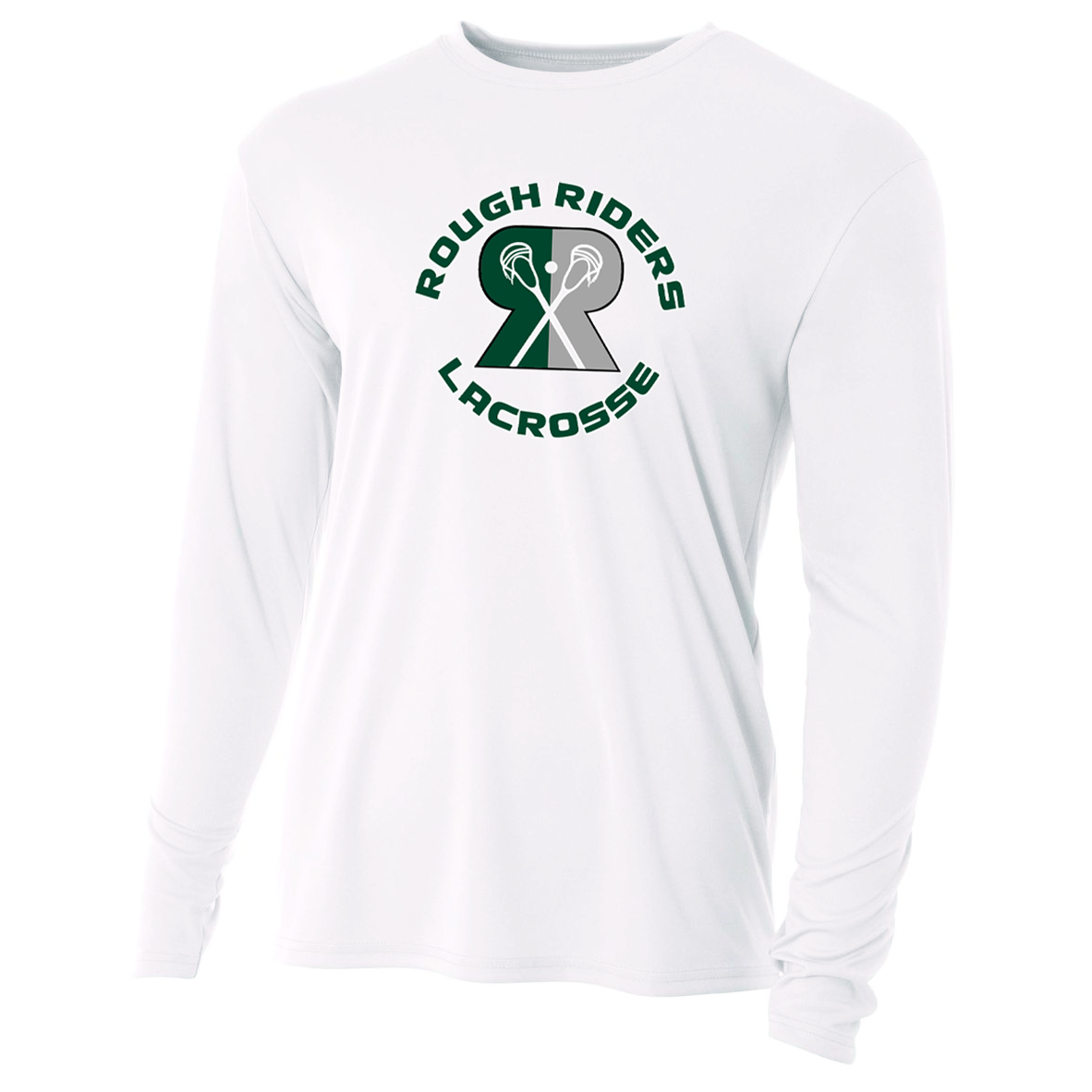 Rough Riders Lacrosse Cooling Performance Long Sleeve Crew