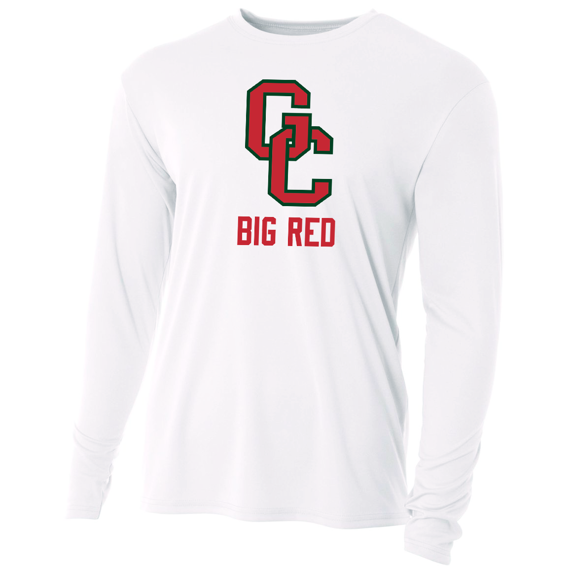 Glen Cove Football Cooling Performance Long Sleeve Crew (Available in Youth)