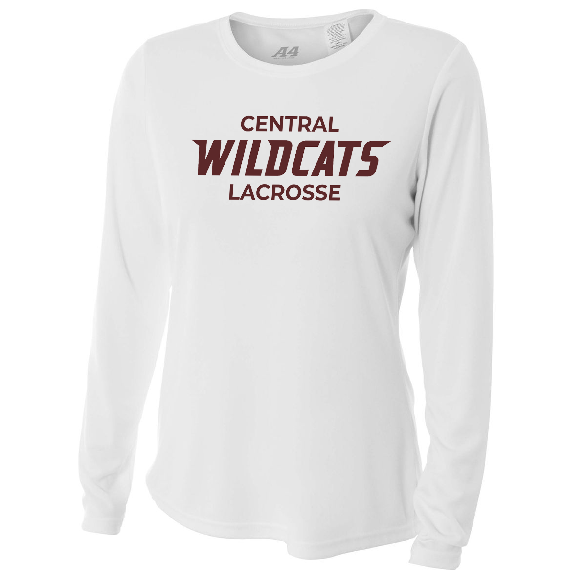 Central Wildcats Women's Long Sleeve Performance Crew