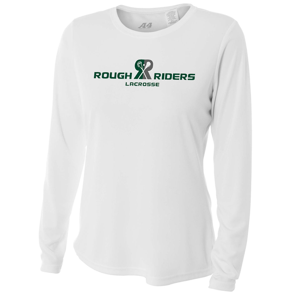 Rough Riders Lacrosse Cooling Performance Long Sleeve Crew