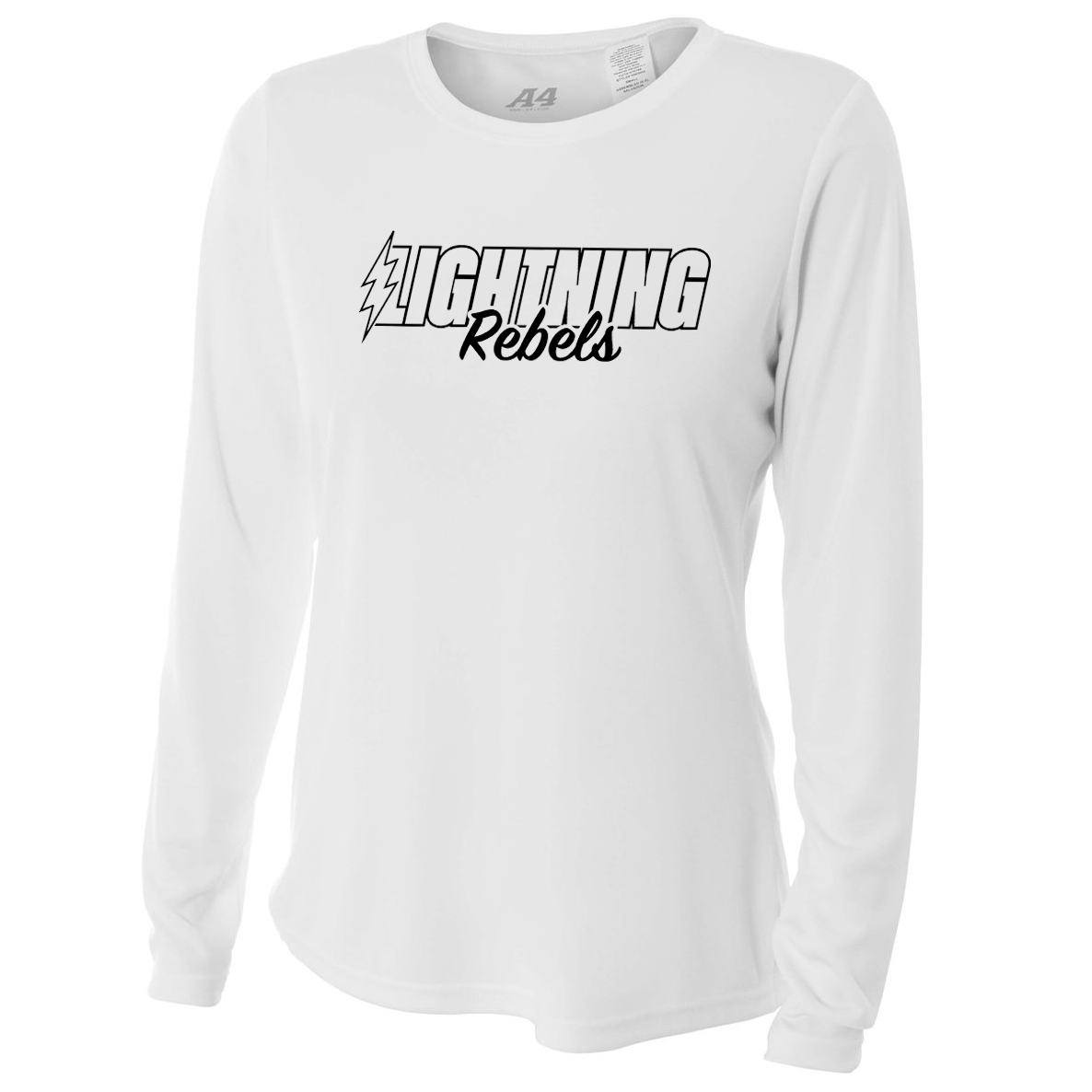 Rebels 32 Lightning Women's Long Sleeve Performance Crew