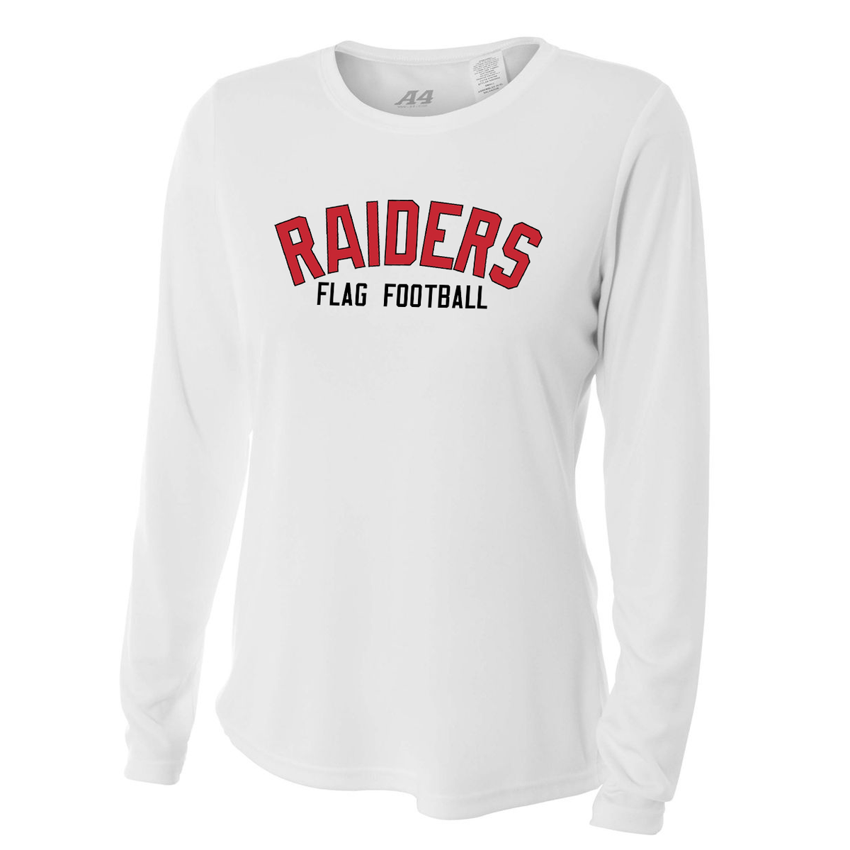 PM Raiders Flag Football Women's Long Sleeve Performance Crew