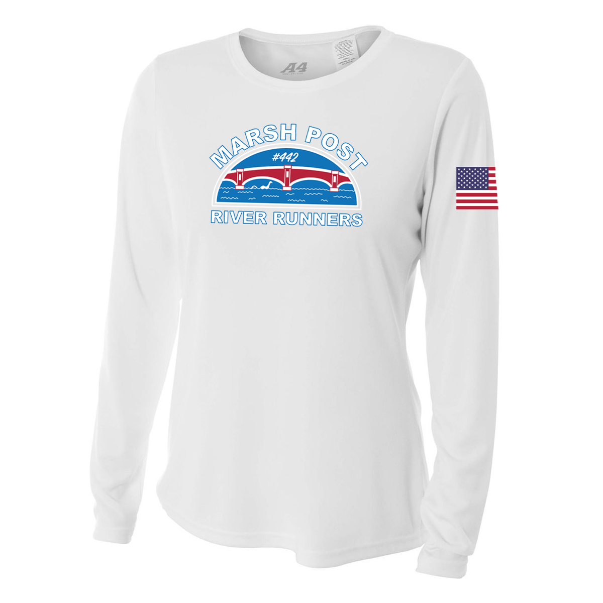 Marsh Post River Runners Women's Long Sleeve Performance Crew