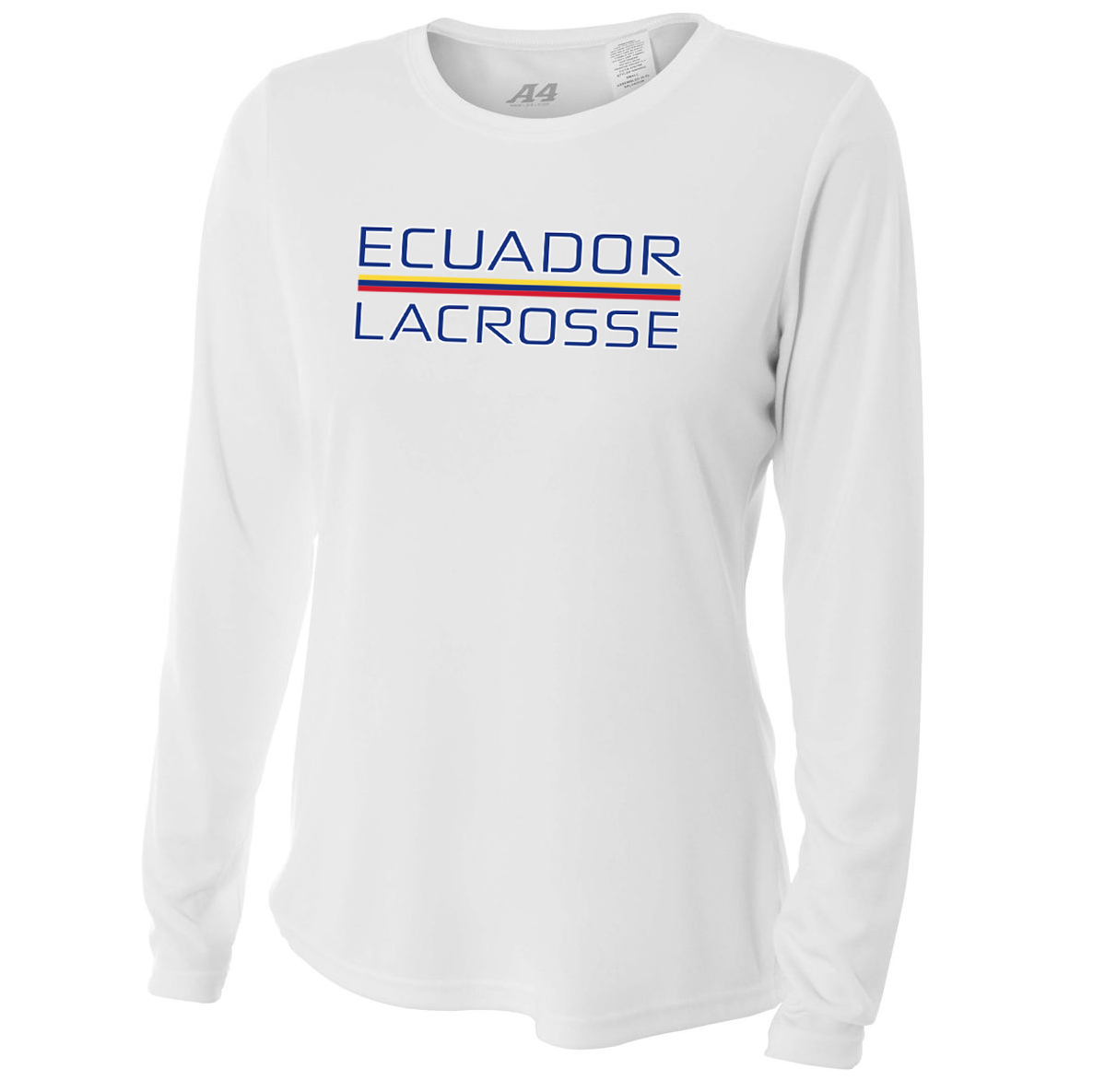 Ecuador Lacrosse Women's Long Sleeve Performance Crew